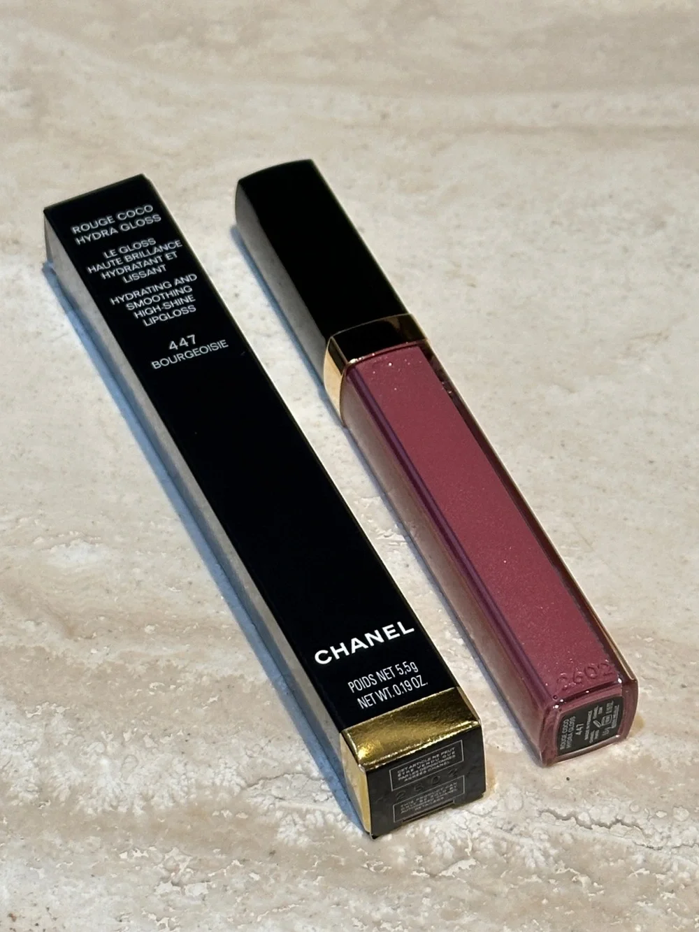 CHANEL Rouge Coco Hydra Gloss Lipgloss - 447 BOURGEOISIE